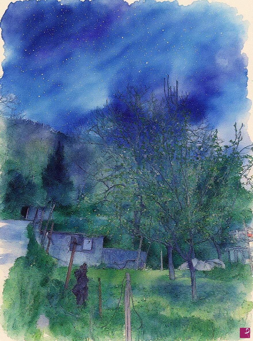 quadri in vendita online - Scorcio costiera Amalfitana