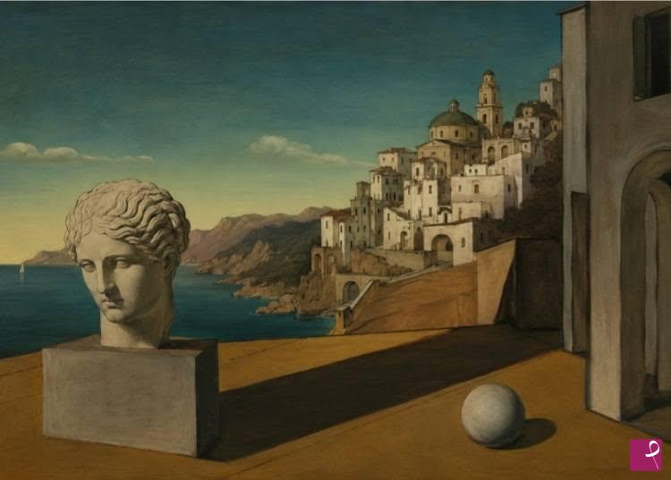 quadri in vendita online - Scorcio costiera Amalfitana