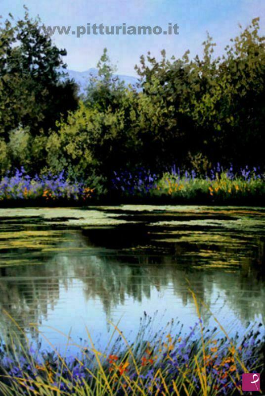 quadri in vendita online - scorcio del parco ticino