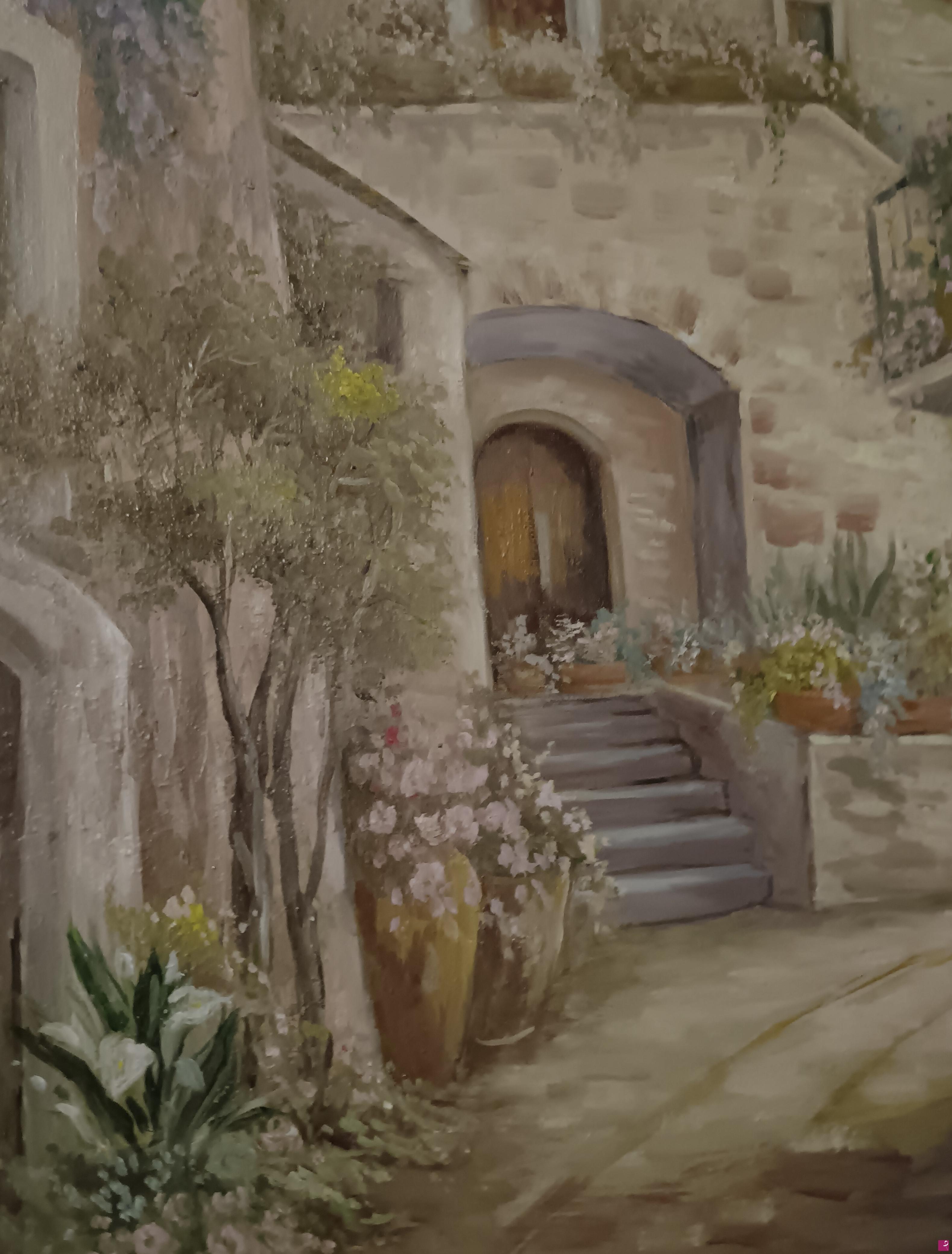 quadri in vendita online - Scorcio di Civita di Bagnoreggio