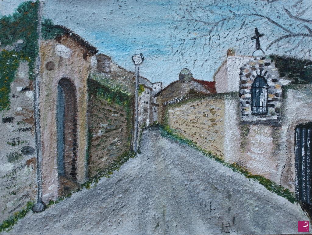 quadri in vendita online - Scorcio di Meana