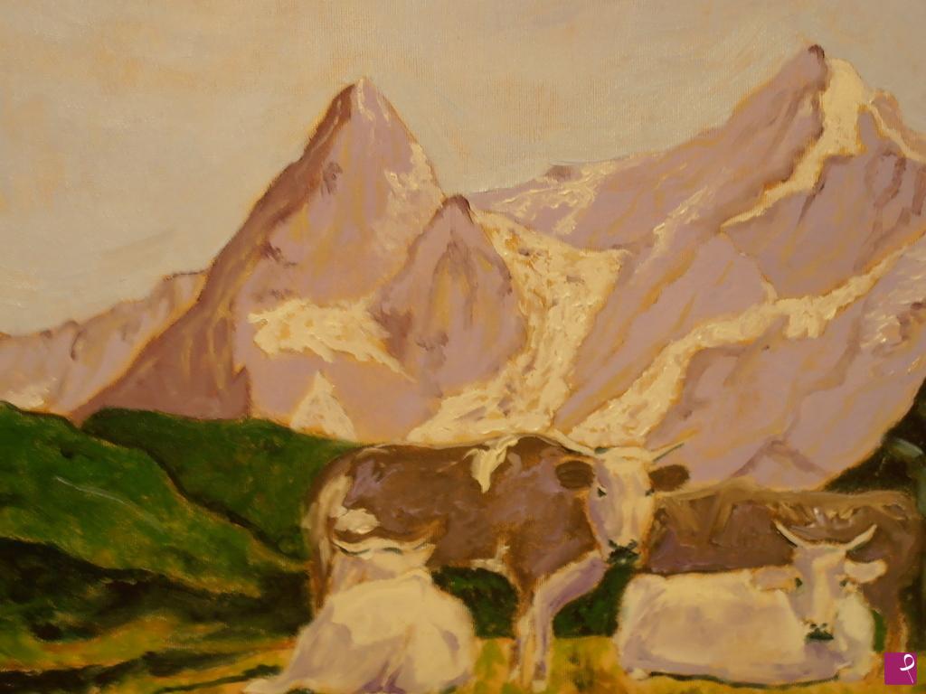 quadri in vendita online - scorcio di montagna II