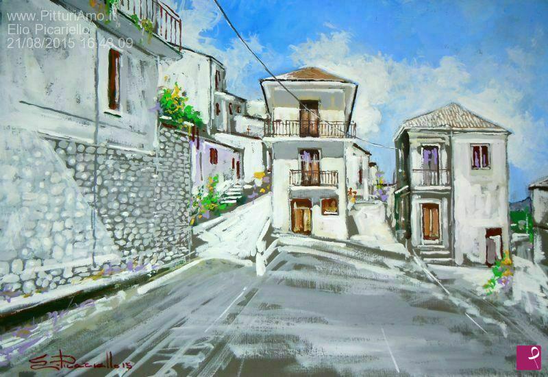 quadri in vendita online - Scorcio di Montefalcione 1 Av