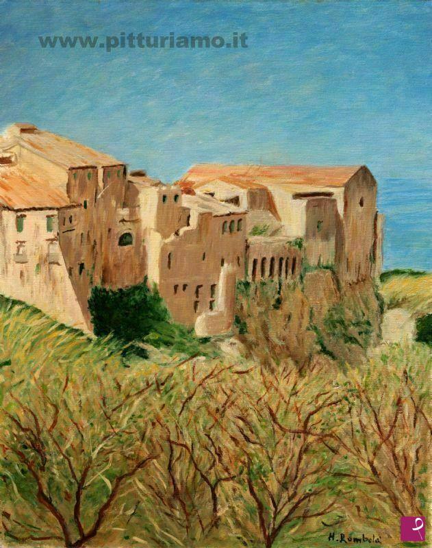 quadri in vendita online - Scorcio di Tropea
