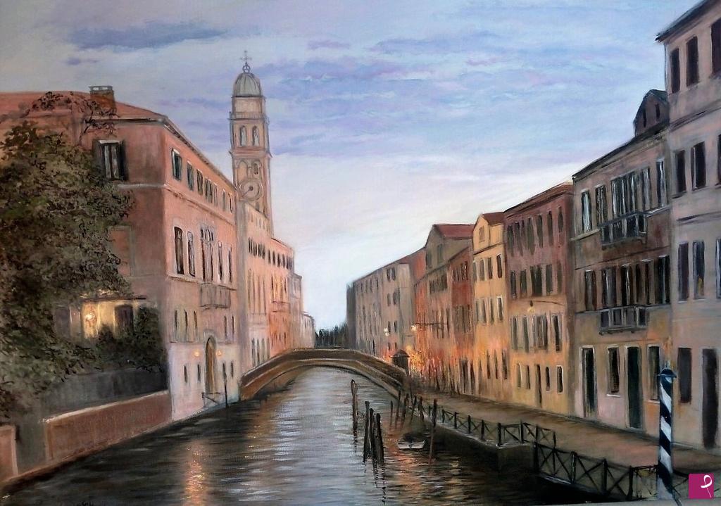 quadri in vendita online - scorcio di Venezia