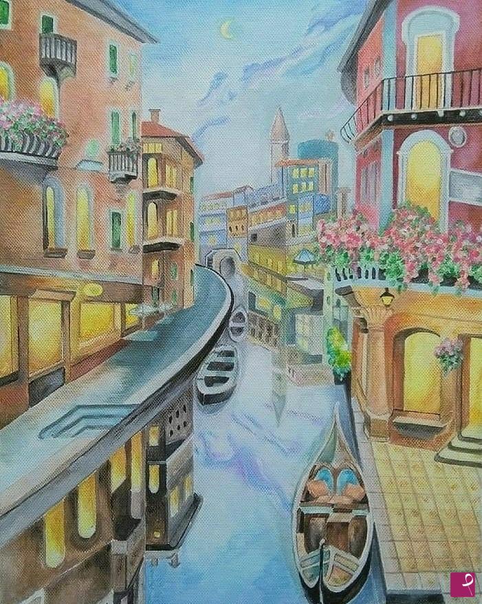 quadri in vendita online - Scorcio di Venezia 