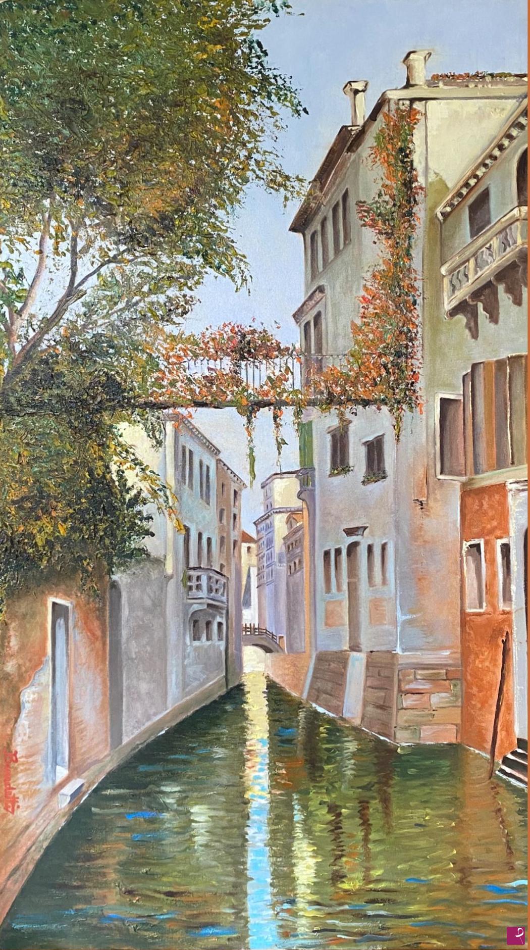 quadri in vendita online - Scorcio di Venezia