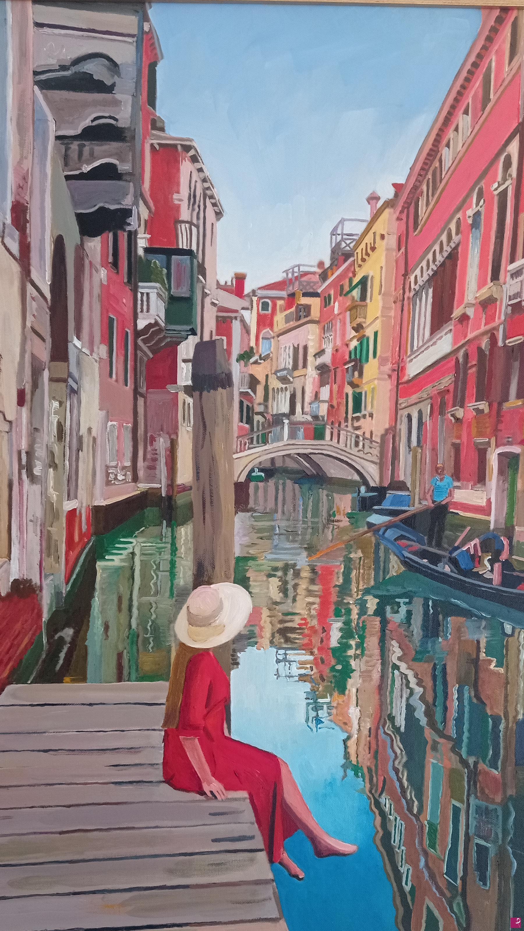 quadri in vendita online - Scorcio di venezia