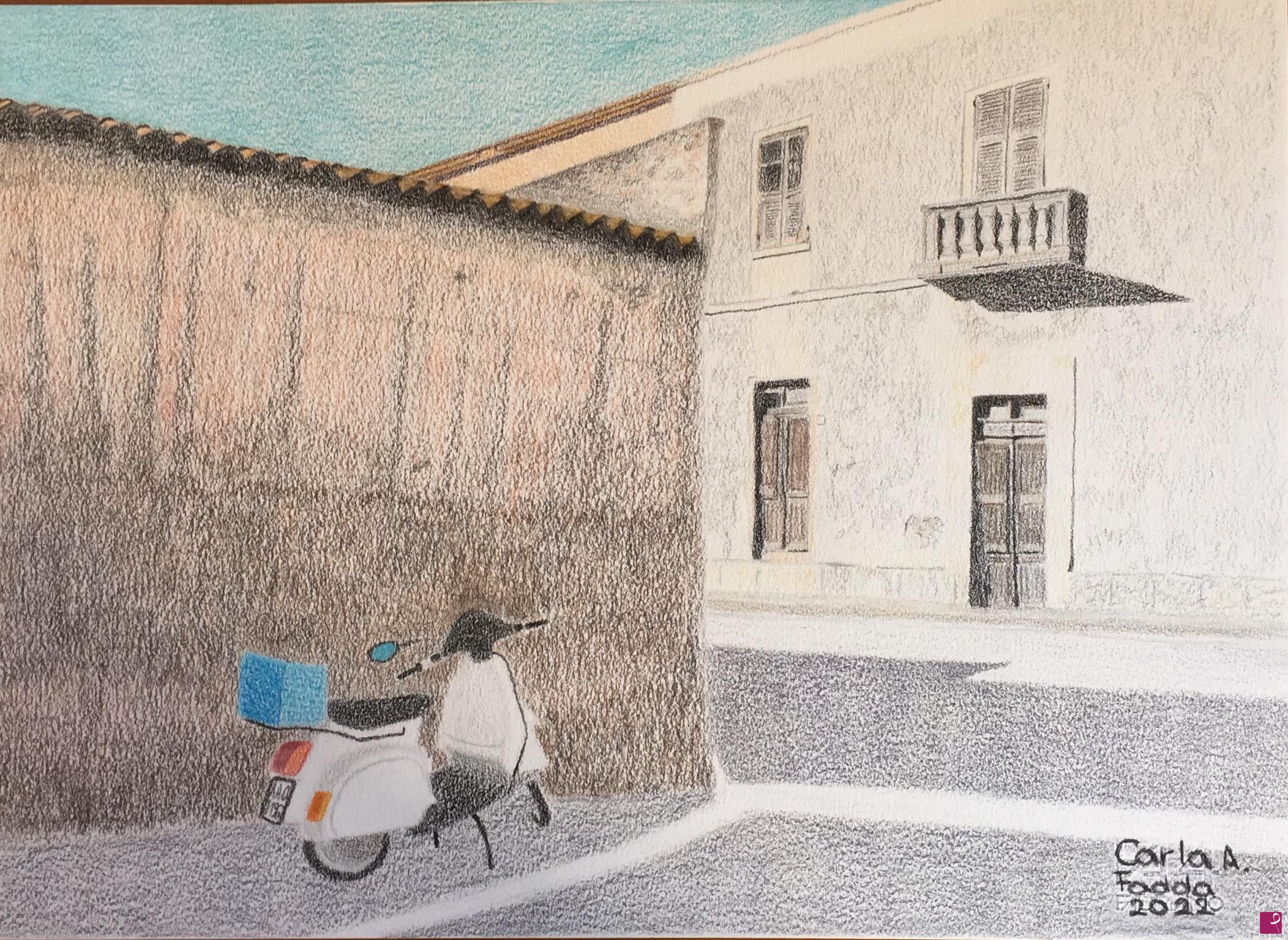 quadri in vendita online - Scorcio di Villasimius 