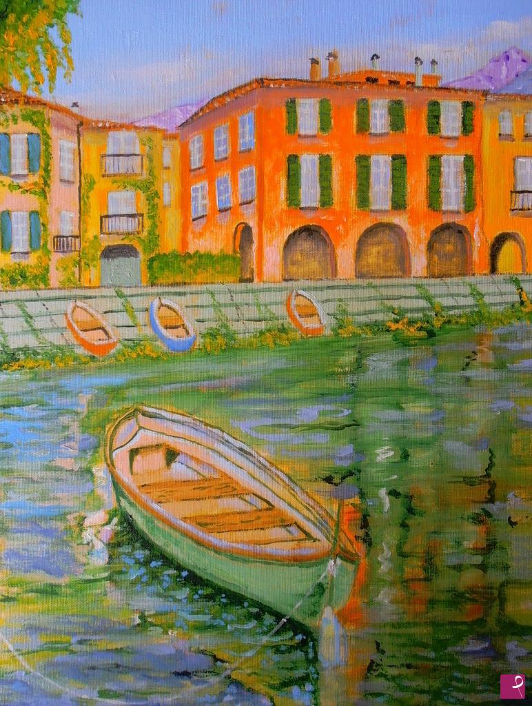 quadri in vendita online - scorcio lago di Como