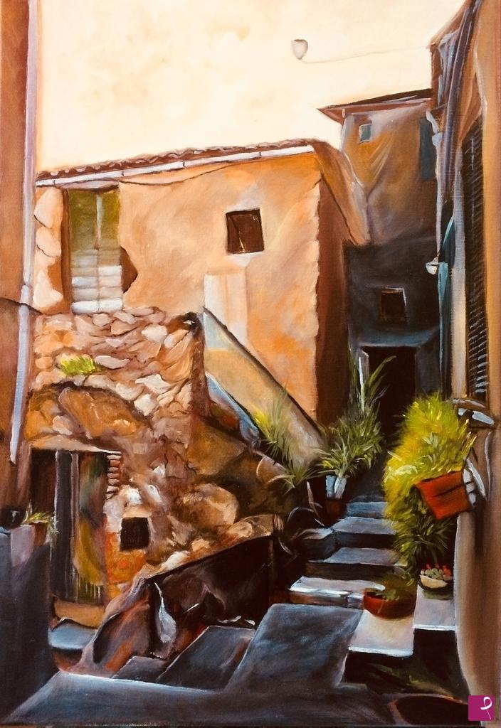 quadri in vendita online - Scorcio palianese