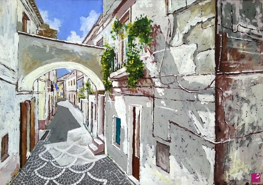 quadri in vendita online - Scorcio Pugliese