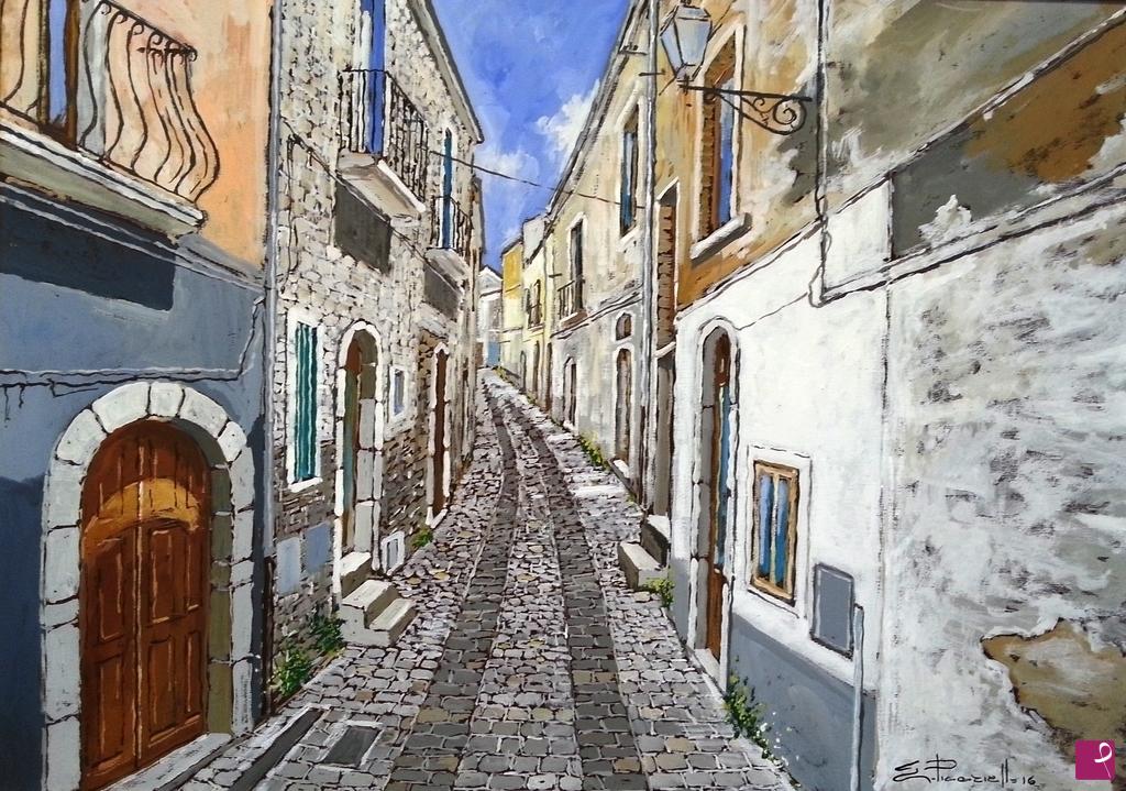 quadri in vendita online - Scorcio Pugliese
