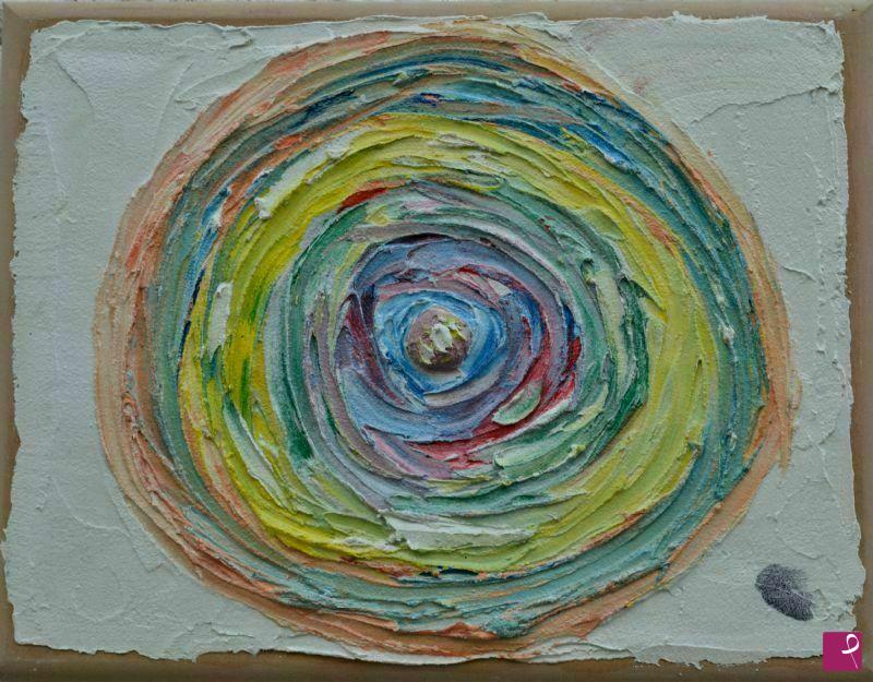 quadri in vendita online - Scoreggia colorata