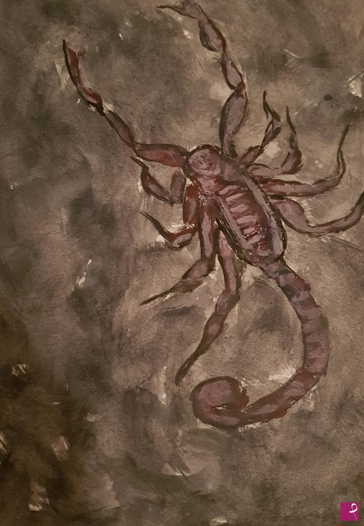 quadri in vendita online - Scorpione