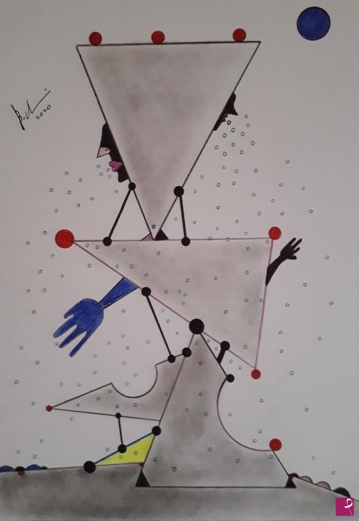 quadri in vendita online - Scultura Aliena (Korona16) - 2020