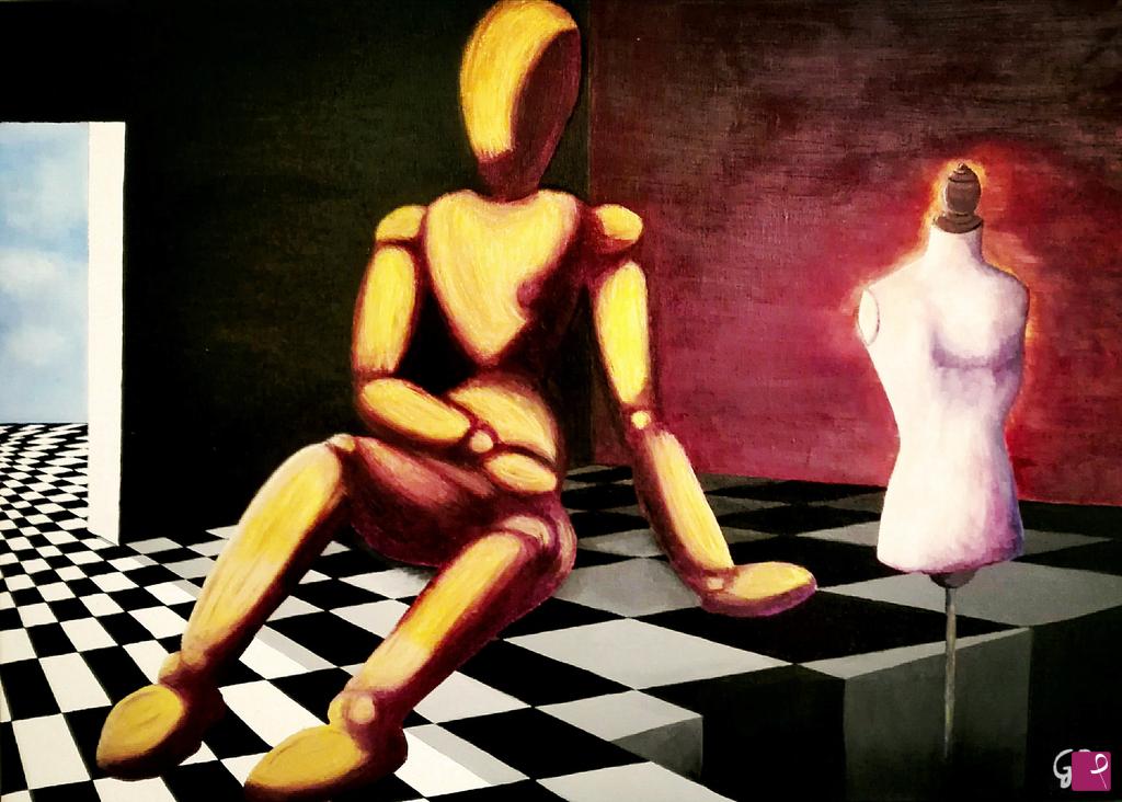 quadri in vendita online - Se la stanza fosse il cervello