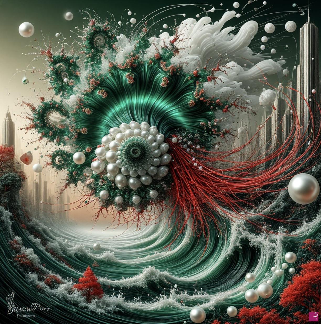 quadri in vendita online - Sea Flower