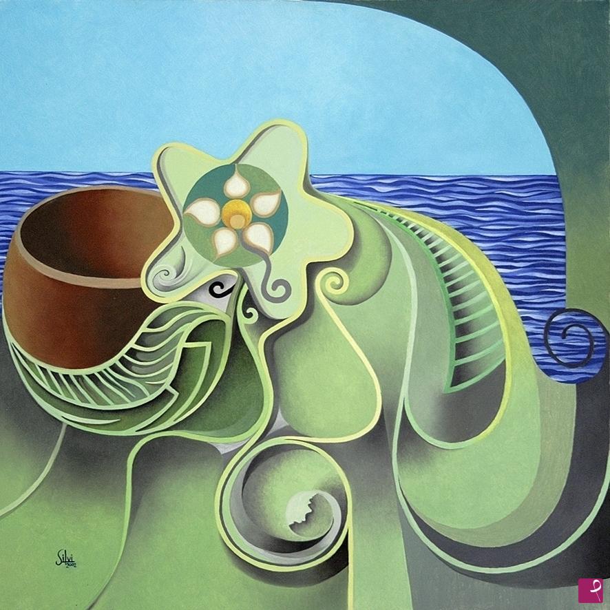 quadri in vendita online - sea flower