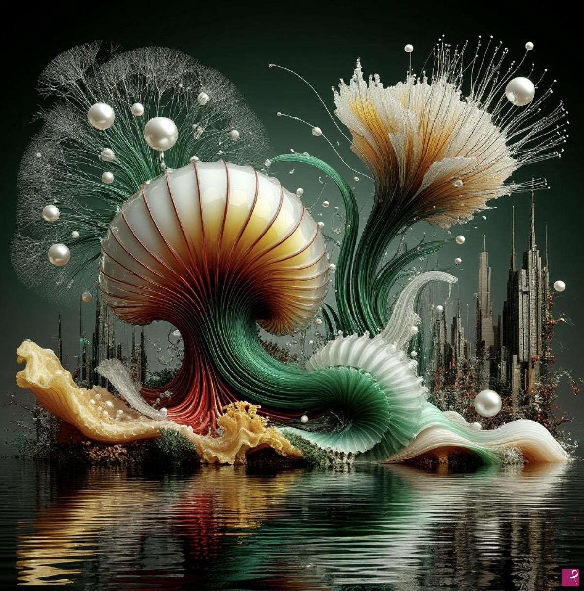 quadri in vendita online - Sea Flowers