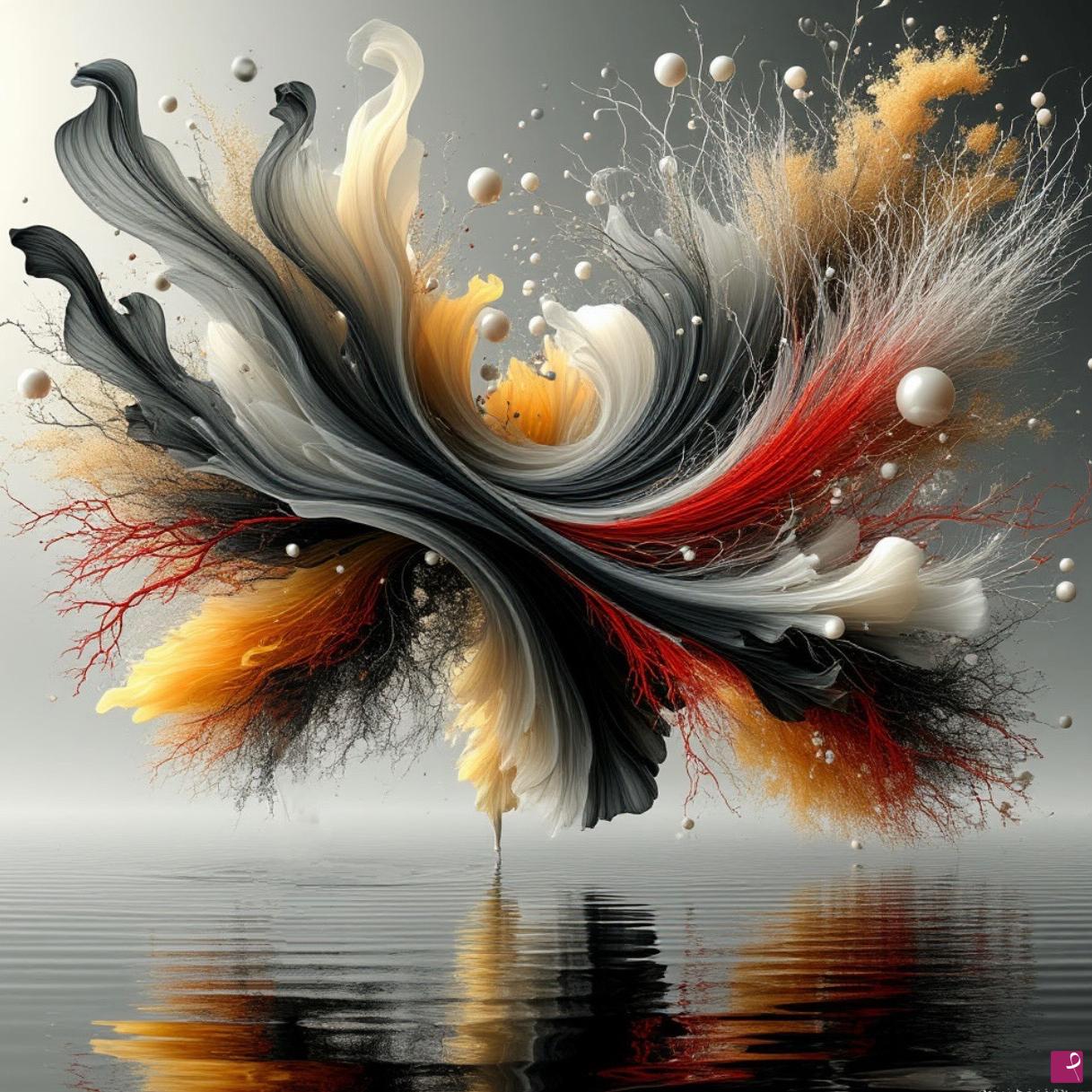 quadri in vendita online - Sea Flowers 