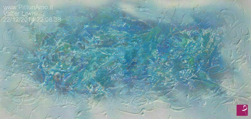 quadri in vendita online - Sea in the Sky - Frozen Lake