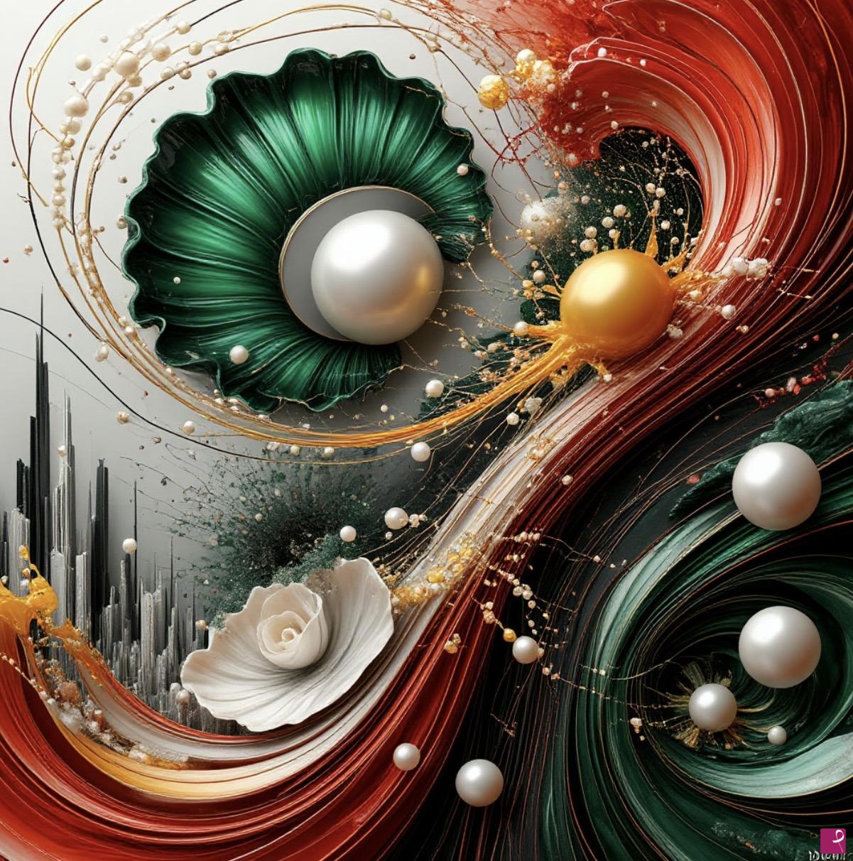 quadri in vendita online - Sea ​​pearls