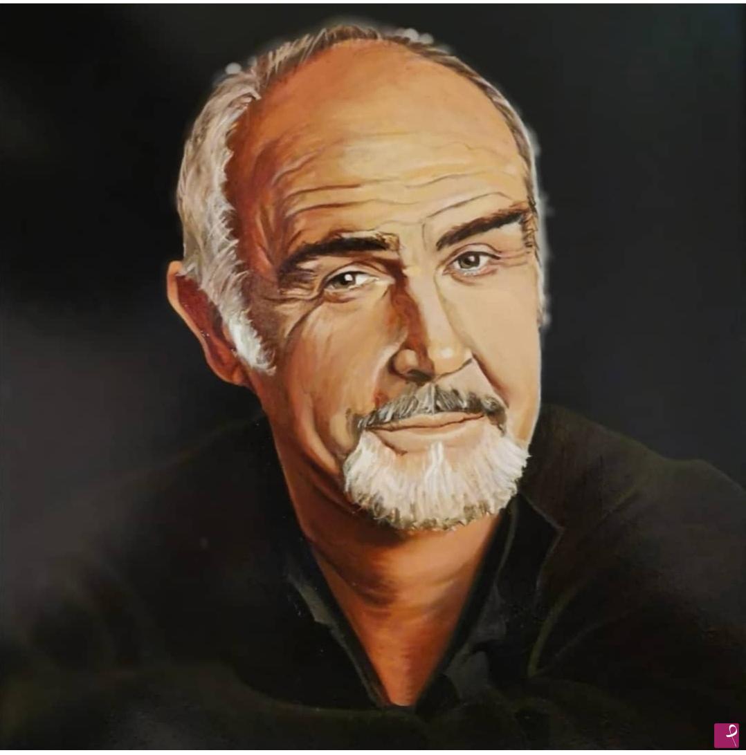 quadri in vendita online - Sean Connery 