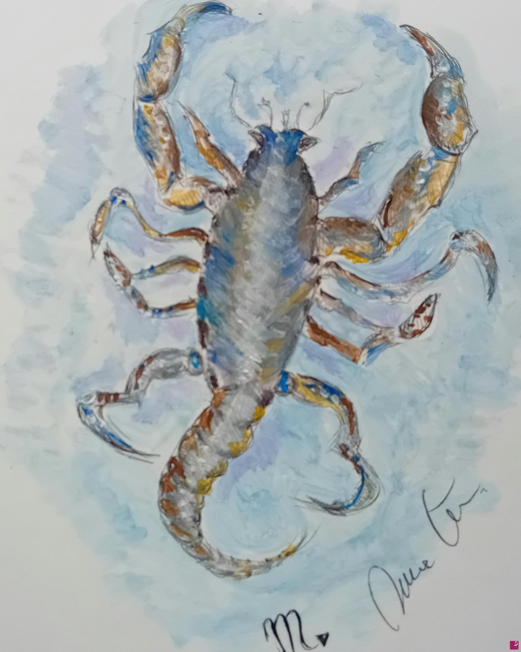 quadri in vendita online - Segno zodiacale dello Scorpione