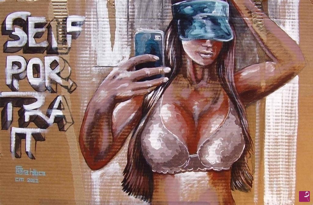 quadri in vendita online - Self portrait