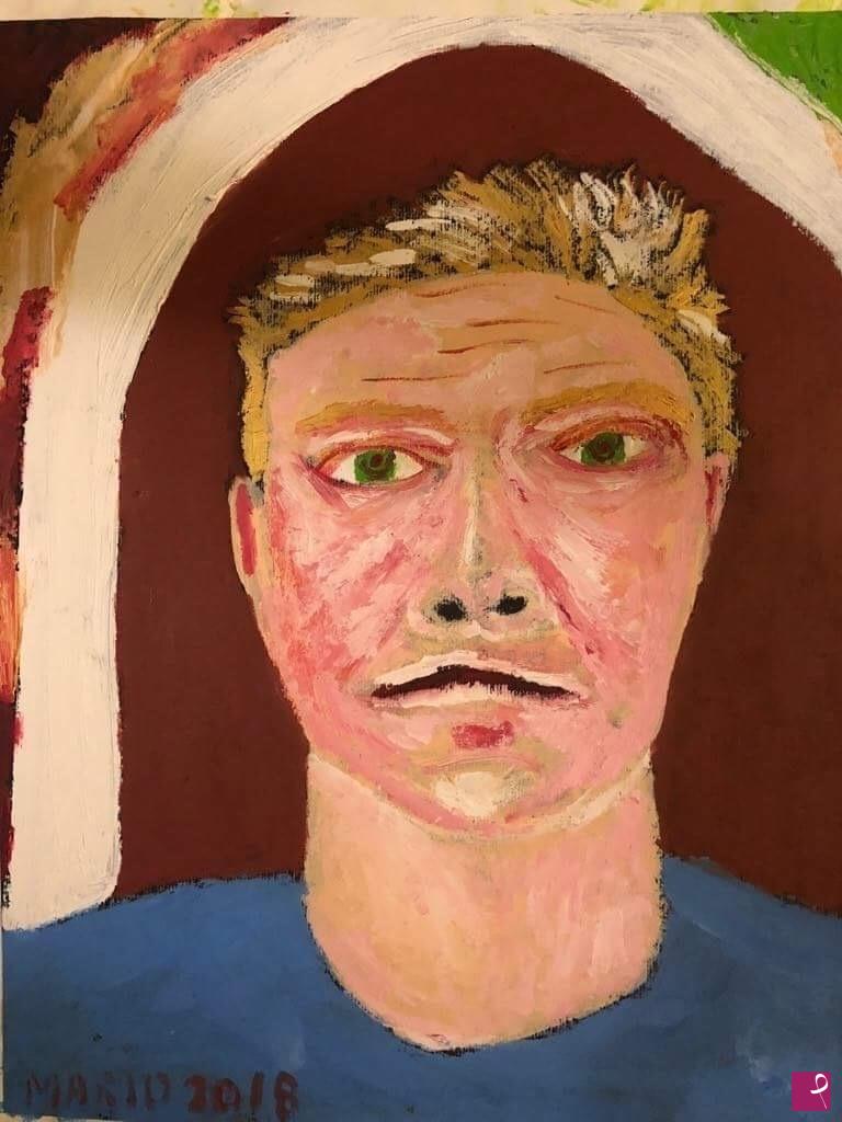 quadri in vendita online - Self portrait 
