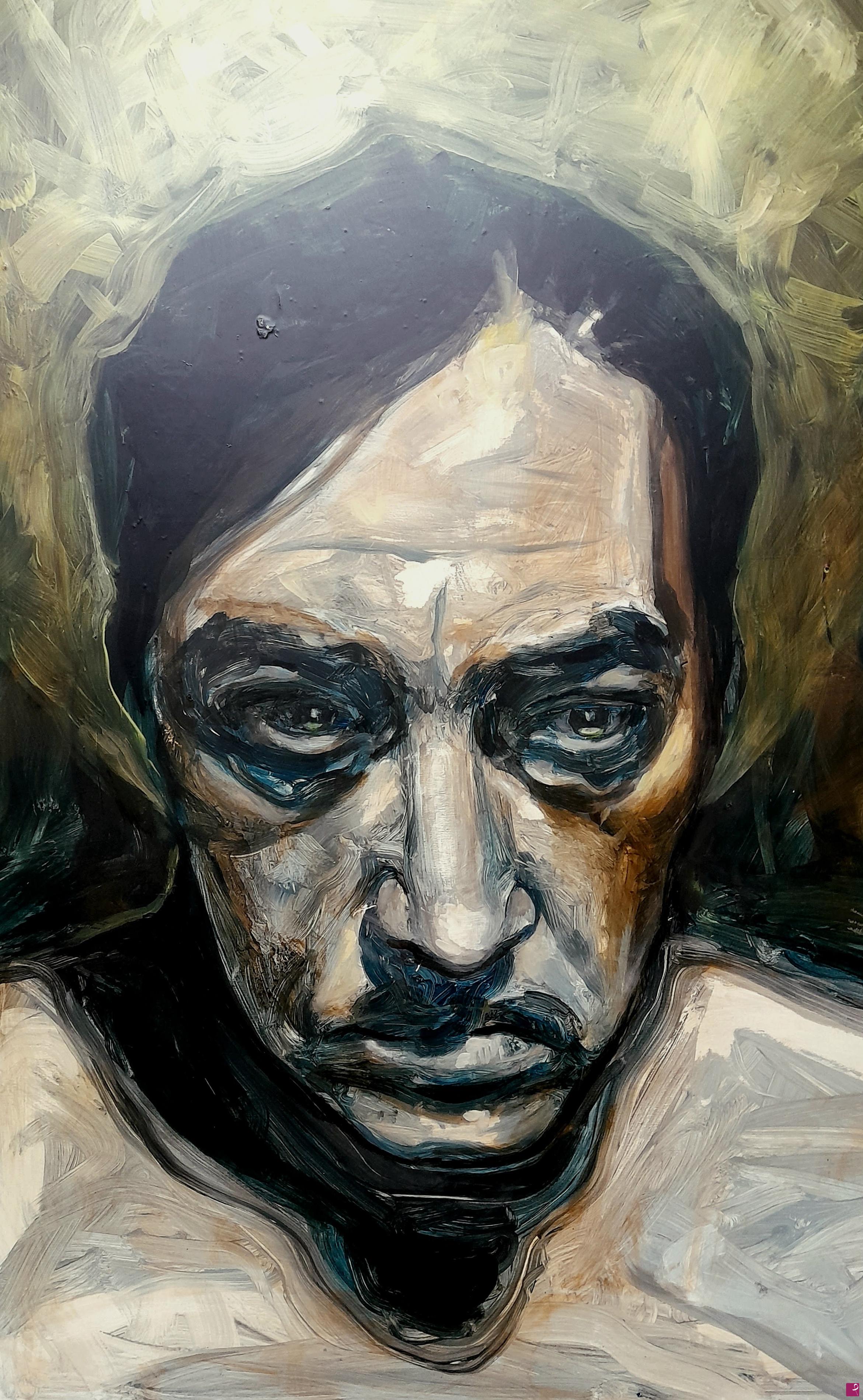 quadri in vendita online - Self portrait 4.30 AM