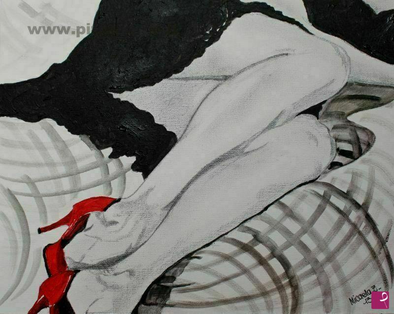 quadri in vendita online - Sensualità