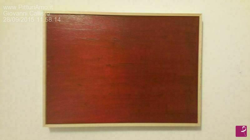 quadri in vendita online - Senza titolo serie "Red Spectrum"