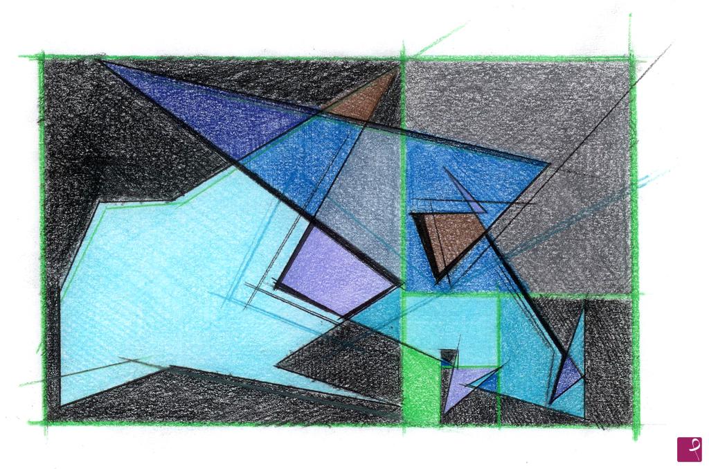 quadri in vendita online - sequential eigencomposition 01-B - sketch 01