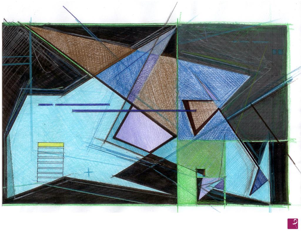 quadri in vendita online - sequential eigencomposition 01-B - sketch 02