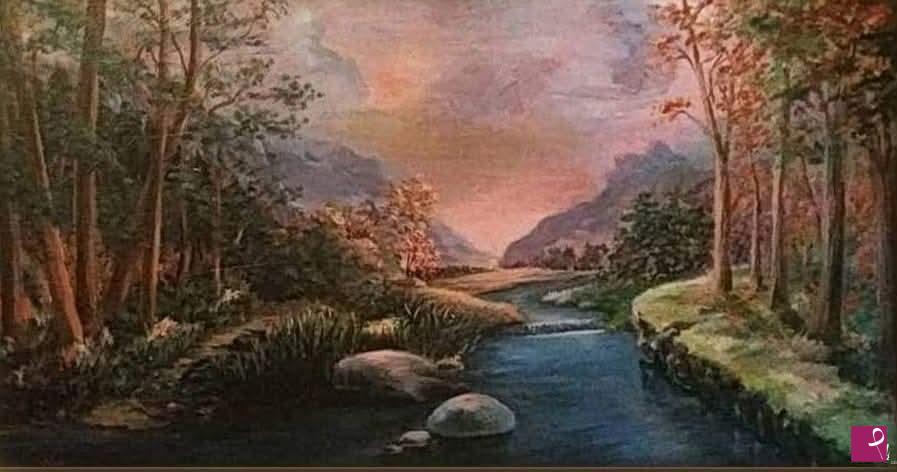 quadri in vendita online - Serene twilight
