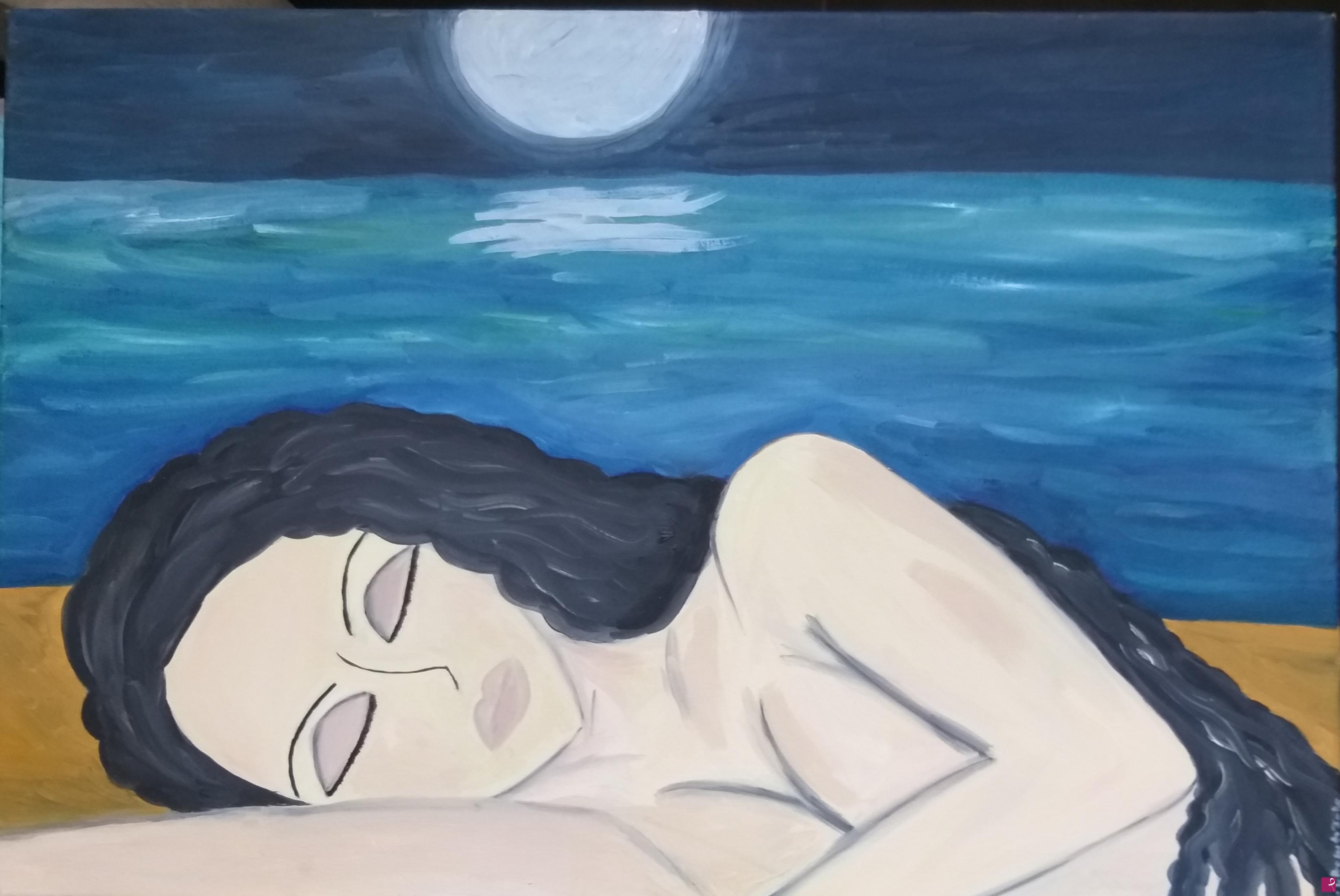 quadri in vendita online - "Serenità" olio su tela 50x70