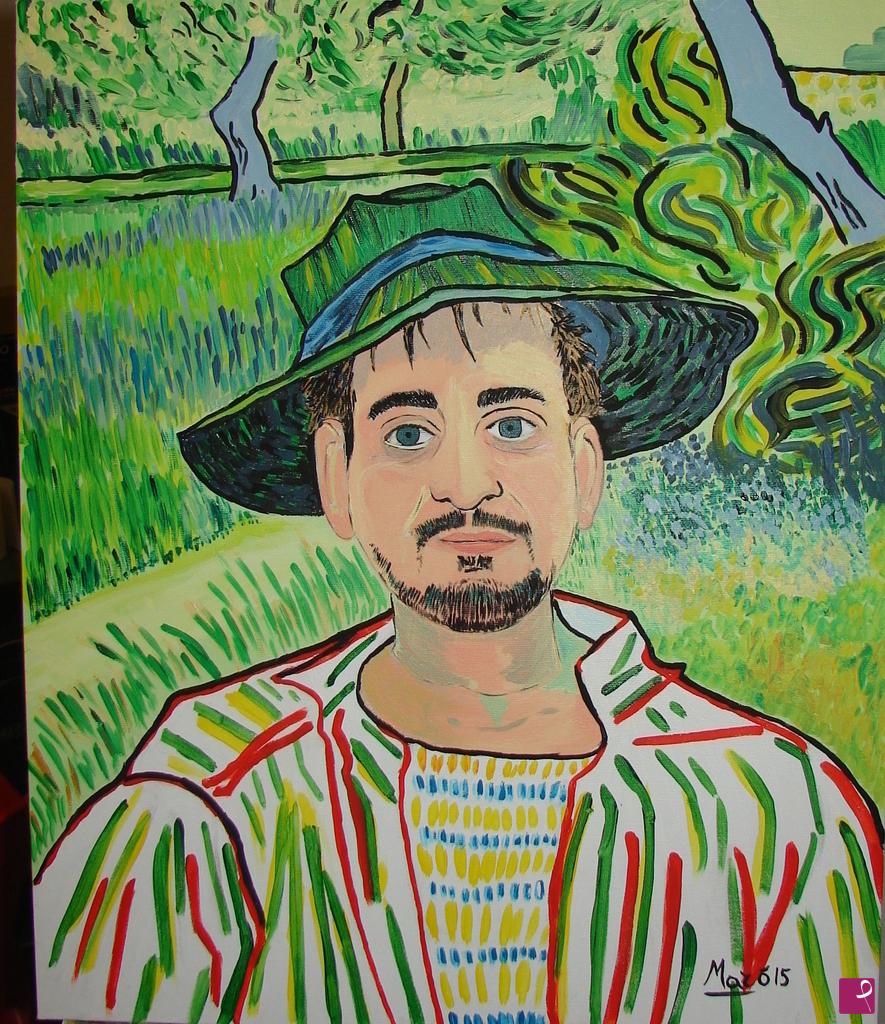 quadri in vendita online - Sergio alla van Gogh