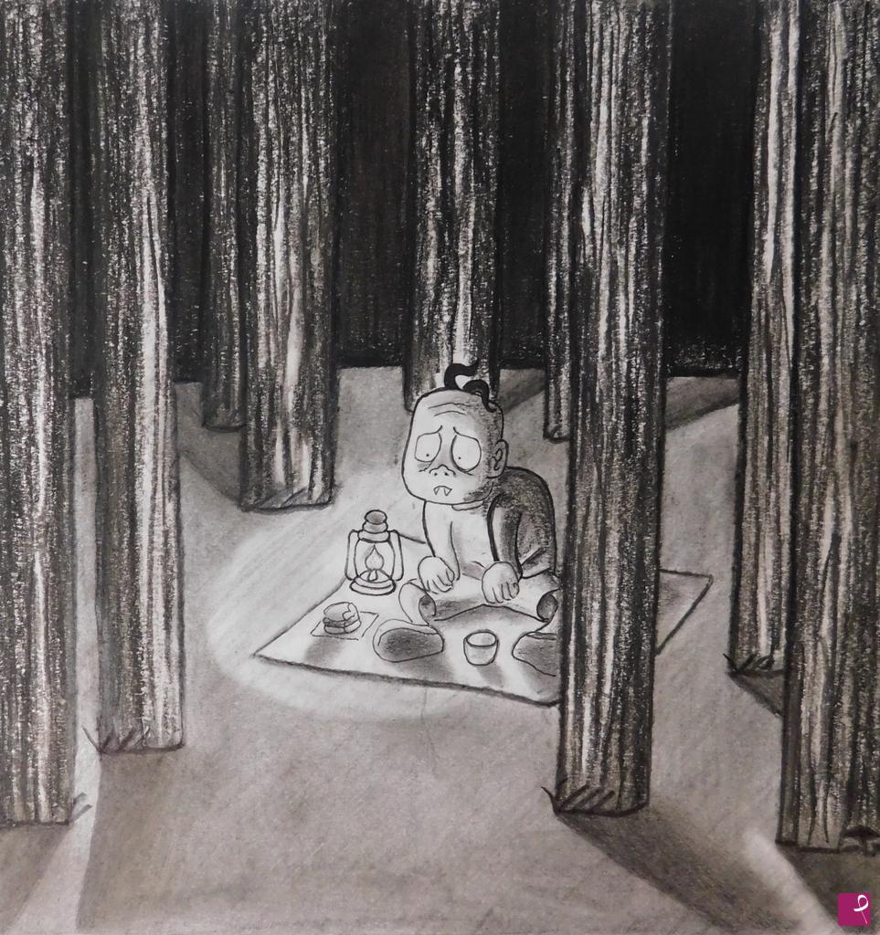 quadri in vendita online - Serie creepy night