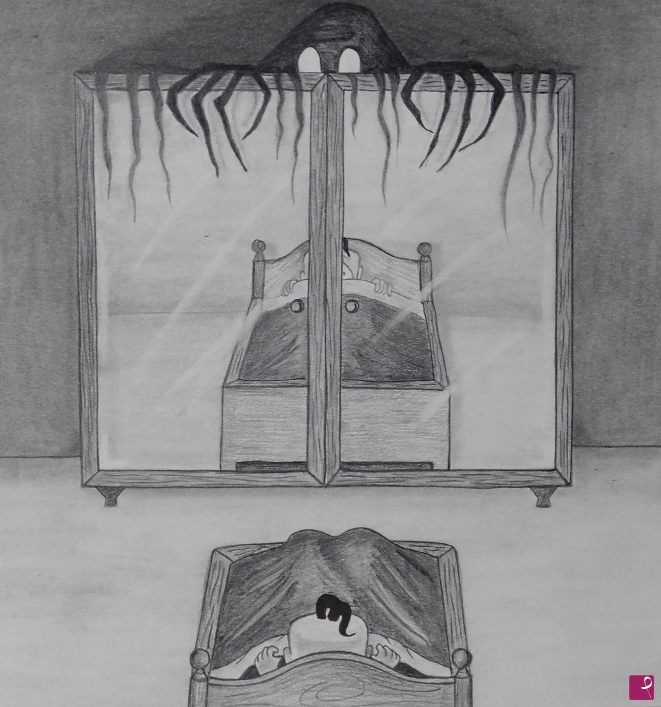 quadri in vendita online - serie Creepy Night pt. Dark side