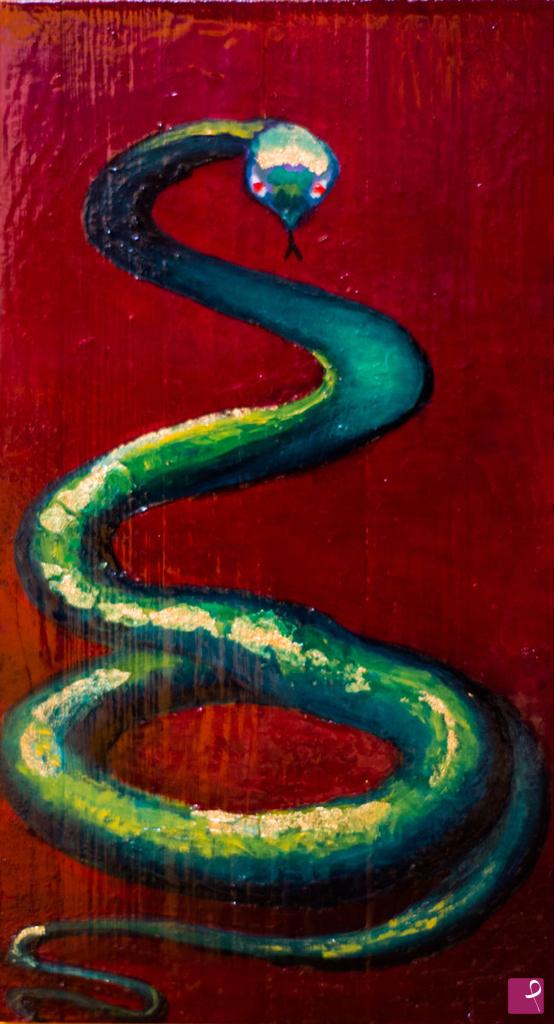 quadri in vendita online - SERPENTE – SNAKE