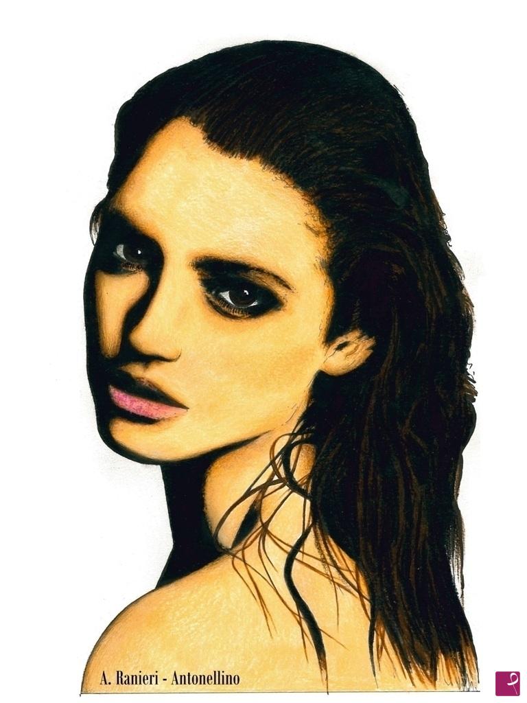 quadri in vendita online - Sguardo di Donna