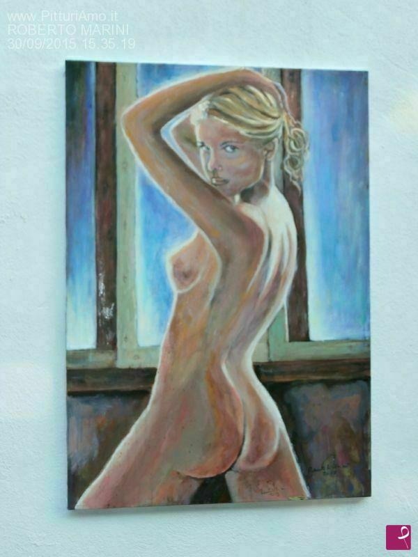 quadri in vendita online - SGUARDO PROFONDO E SENSUALE
