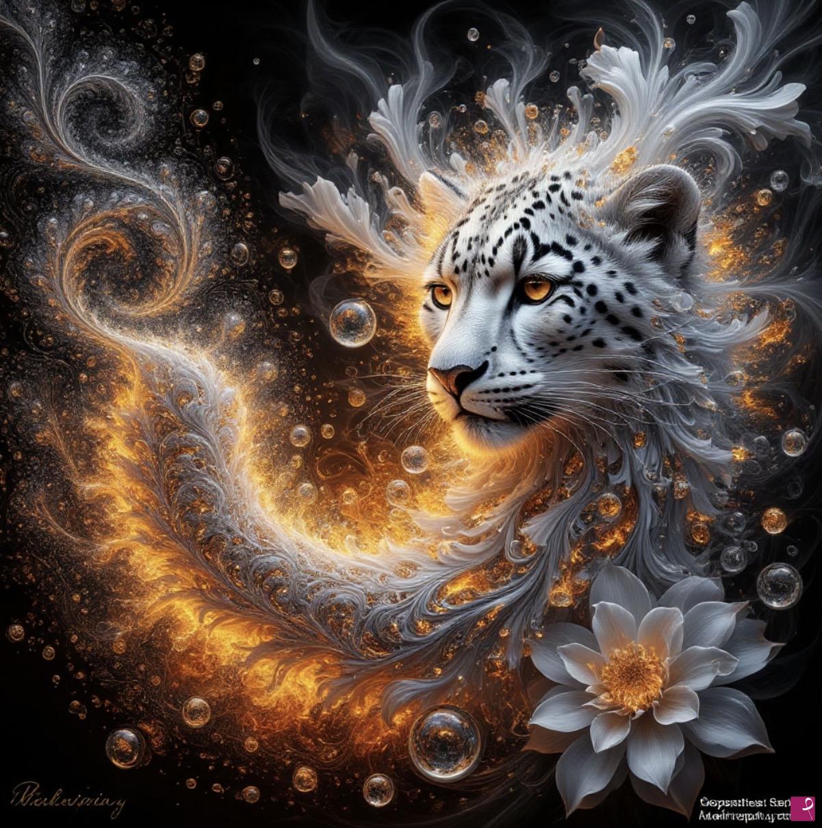 quadri in vendita online - Shanghai leopard
