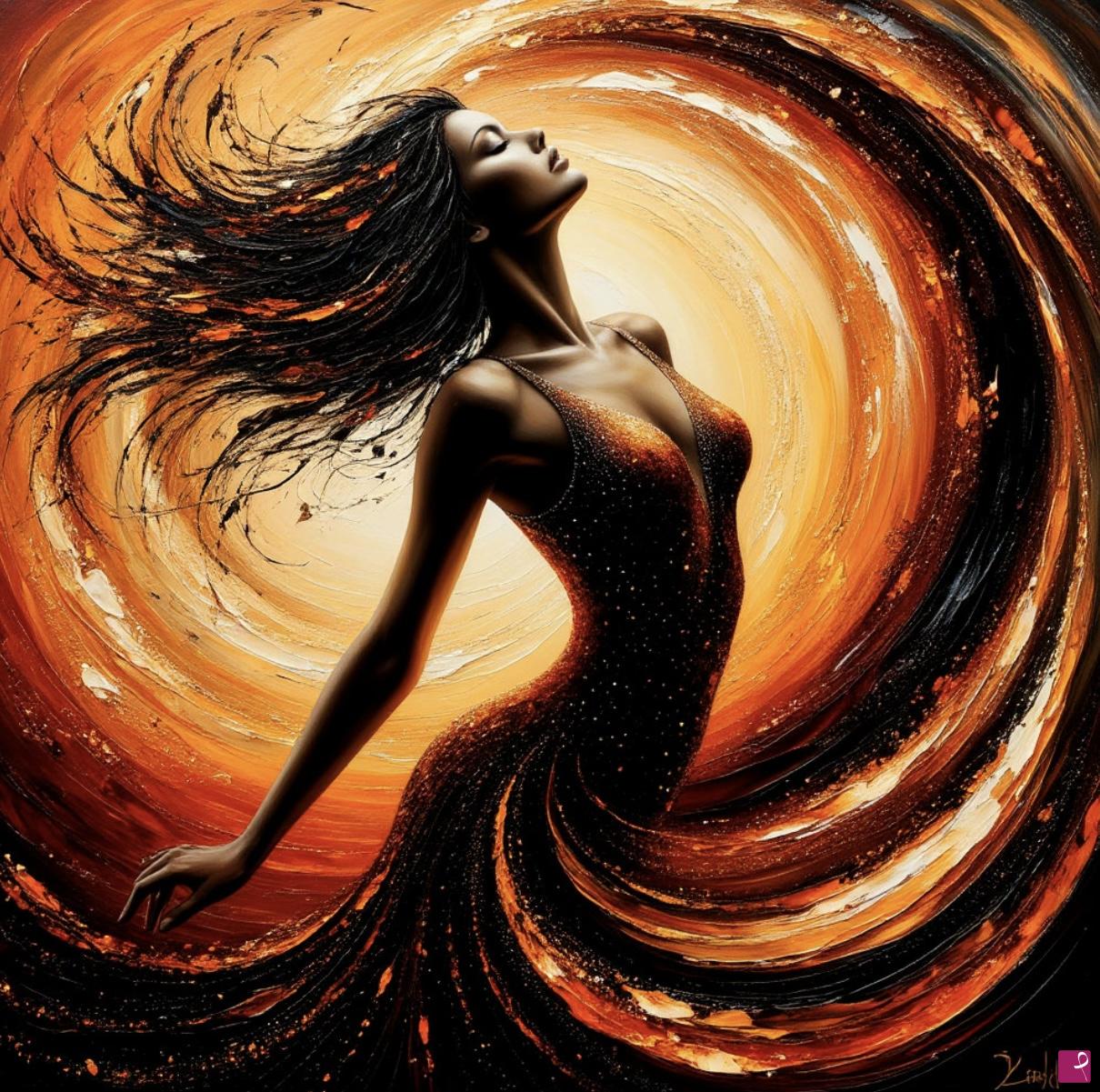 quadri in vendita online - She dance
