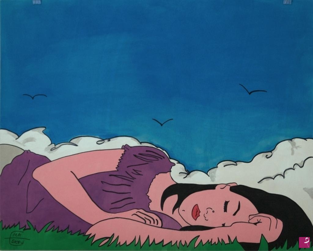 quadri in vendita online - She sleeps so quietly