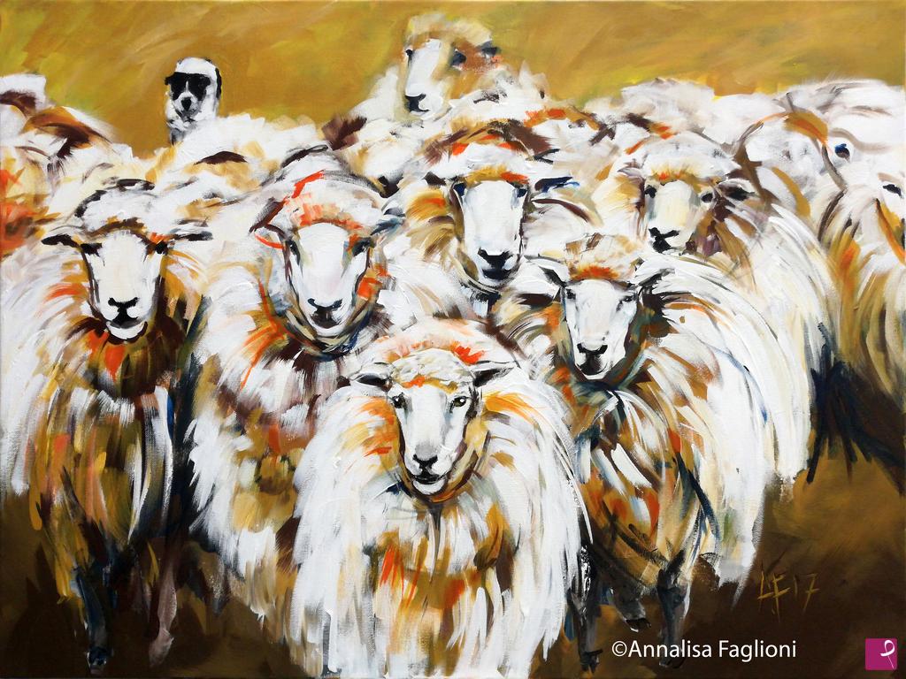 quadri in vendita online - Sheep