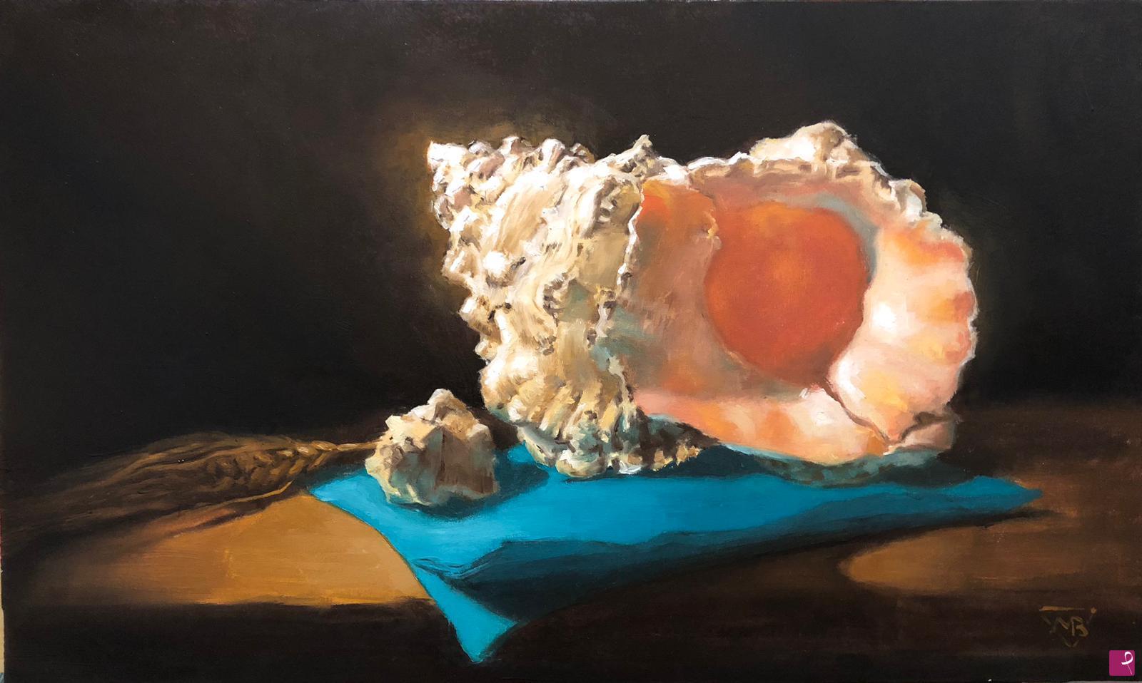 quadri in vendita online - Shiny seashell