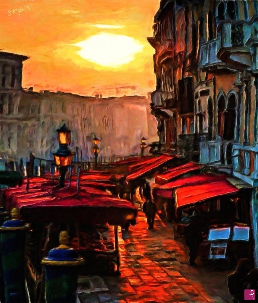 quadri in vendita online - Si fa' sera